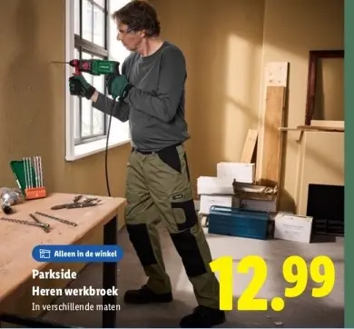 Aanbieding: Heren werkbroek