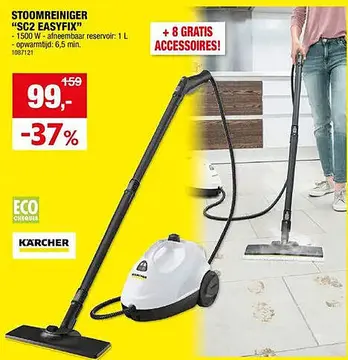 Aanbieding: Stoomreiniger "sc2 easyfix"