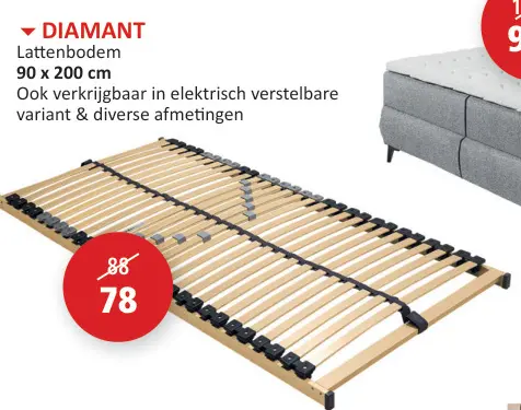 Promotie: Lattenbodem