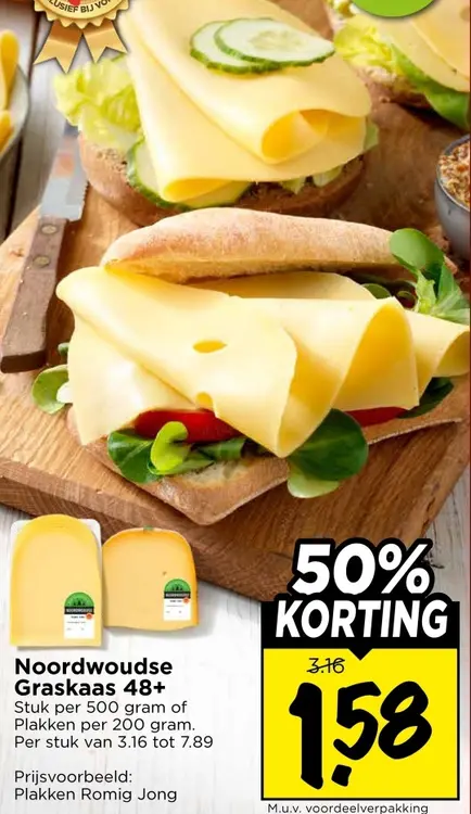 Aanbieding: Noordwoudse Graskaas 48+