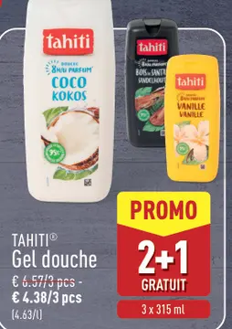 Offre: Gel douche