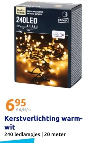 Aanbieding: Kerstverlichting warm-wit