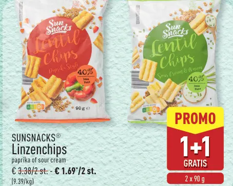 Promotie: Linzenchips
