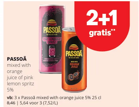 Promotie: Passoã