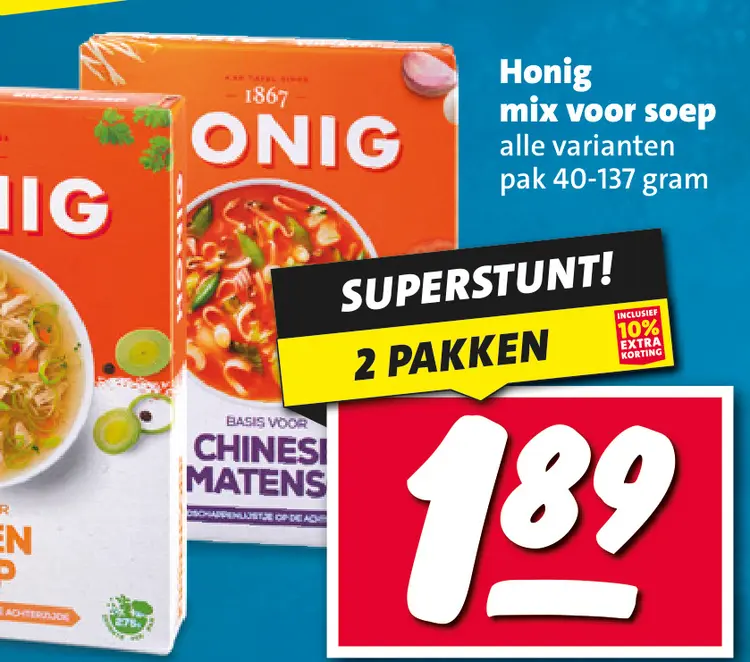 Aanbieding: Mix voor soep