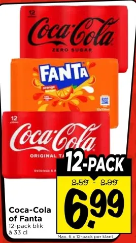 Aanbieding: Coca-Cola of Fanta