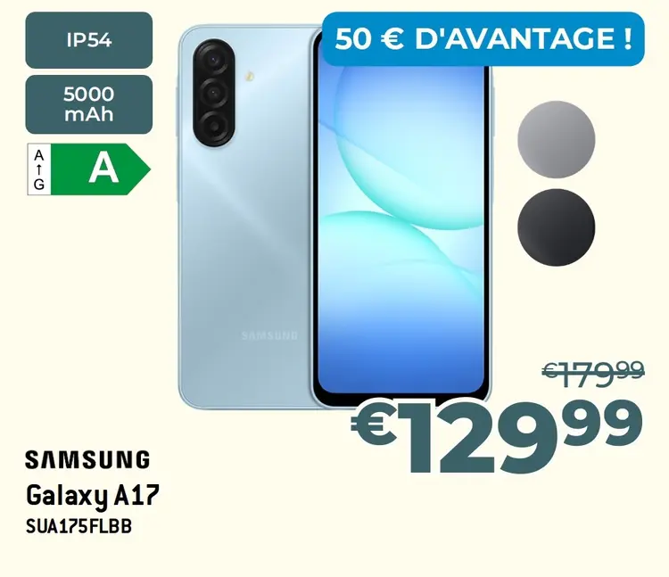 Offre: Galaxy A17