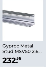 Aanbieding: Gyproc Metal Stud MSV50