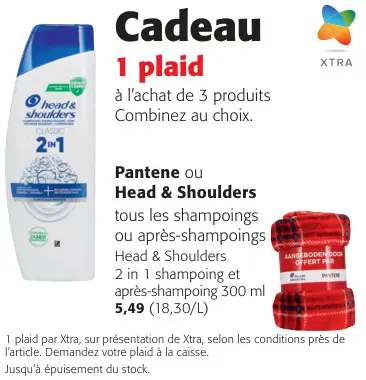 Offre: Pantene / Head & Shoulders