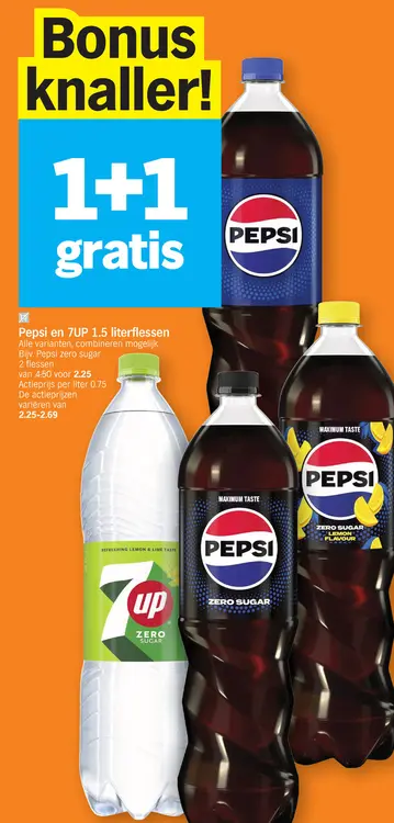 Promotie: Pepsi en 7UP