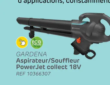 Offre: Aspirateur/Souffleur PowerJet collect 18V