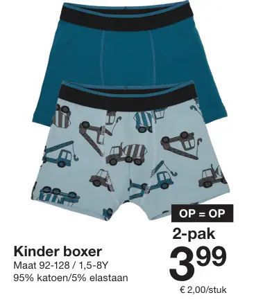 Aanbieding: Kinder boxer