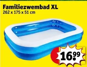 Aanbieding: Familiezwembad XL