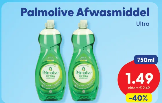 Aanbieding: Afwasmiddel