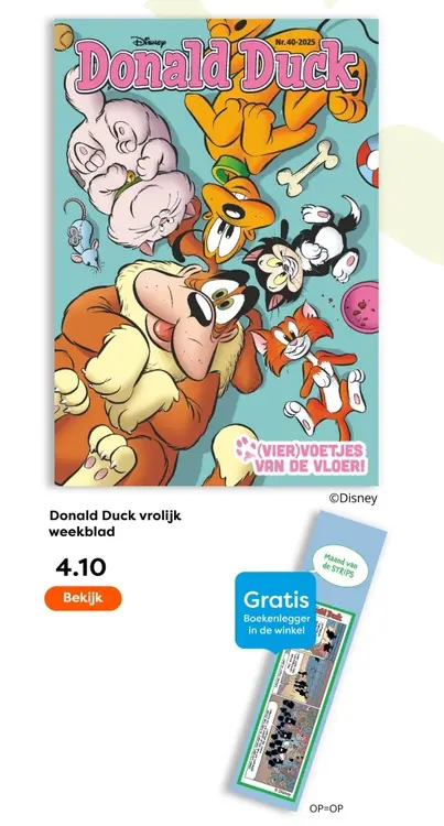 Aanbieding: Donald Duck vrolijk weekblad