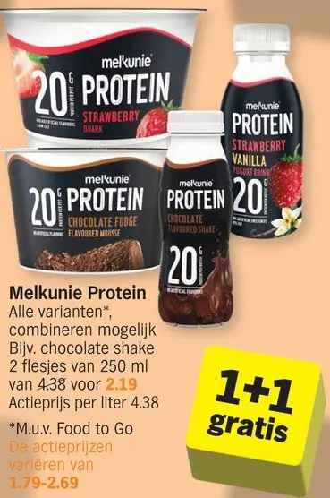 Promotie: Melkunie Protein