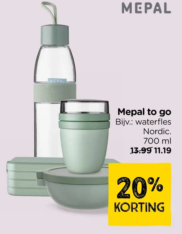 Aanbieding: waterfles Nordic