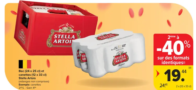 Offre: Stella Artois
