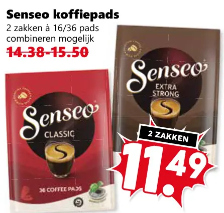 Aanbieding: Senseo koffiepads