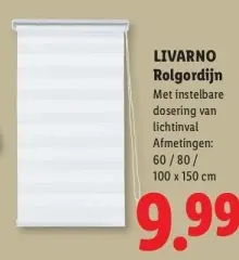 Aanbieding: Rolgordijn