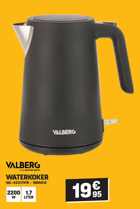 Promotie: Waterkoker