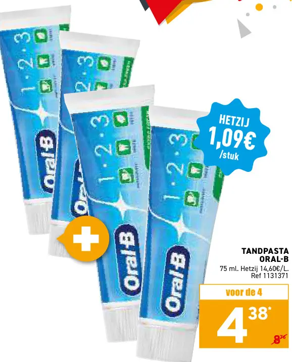 Promotie: Tandpasta