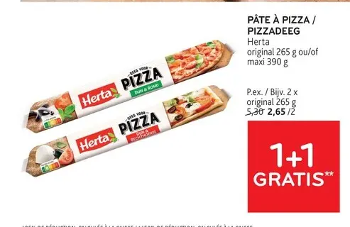 Offre: Pâte à pizza / pizzadeeg