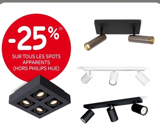 Offre: Spots Apparents