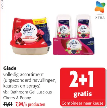 Promotie: Volledig assortiment Glade