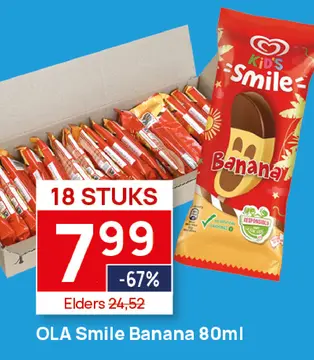 Aanbieding: OLA Smile Banana