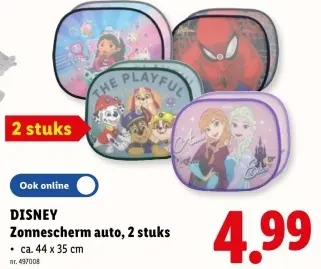 Promotie: Zonnescherm auto