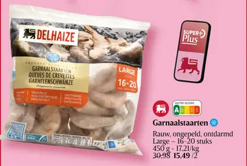 Aanbieding: Garnaalstaarten