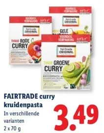 Aanbieding: Curry kruidenpasta