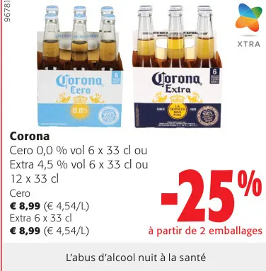 Offre: Corona