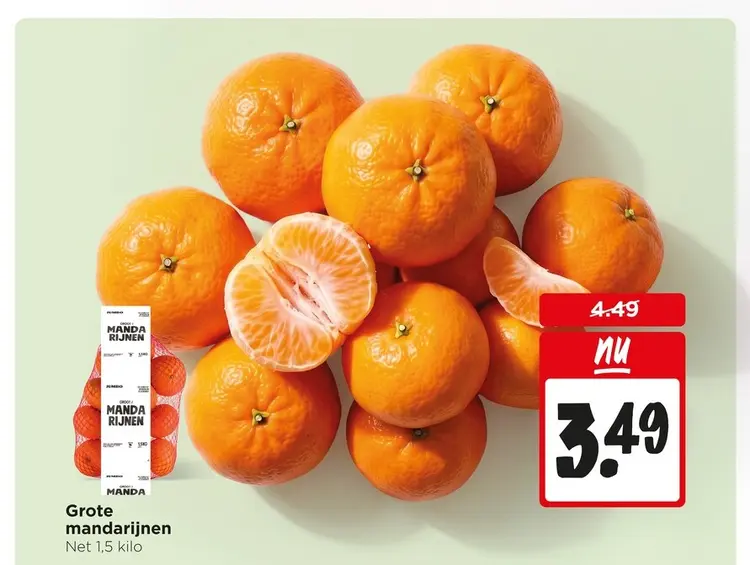 Aanbieding: Grote mandarijnen