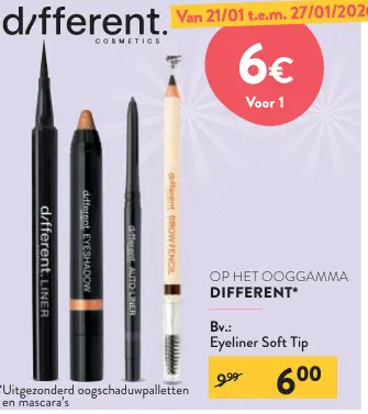 Promotie: Eyeliner Soft Tip
