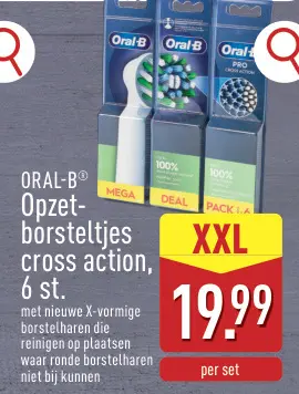 Promotie: Opzet-borsteltjes cross action
