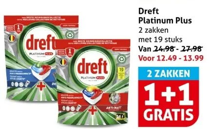 Aanbieding: Dreft Platinum Plus