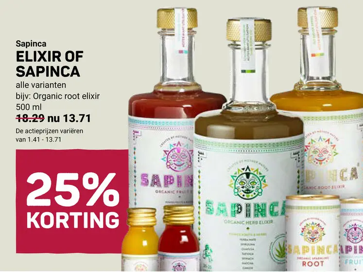 Aanbieding: Elixir of Sapinca