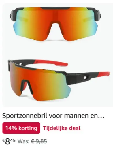 Promotie: Sportzonnebril voor mannen en vrouwen