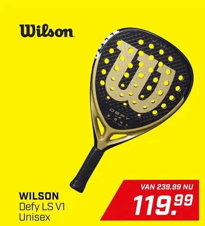 Aanbieding: Wilson Defy LS V1 Unisex