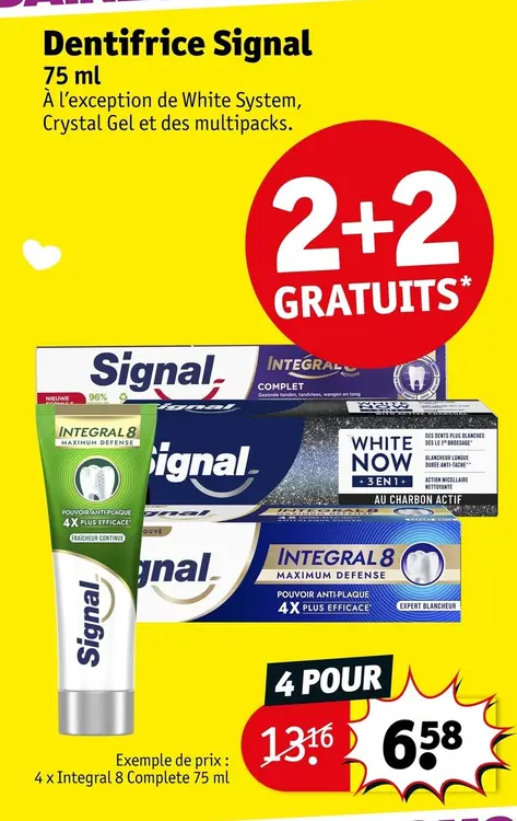 Offre: Dentifrice