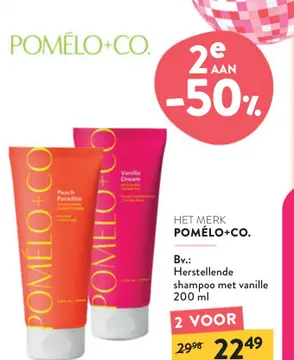 Aanbieding: Herstellende shampoo met vanille
