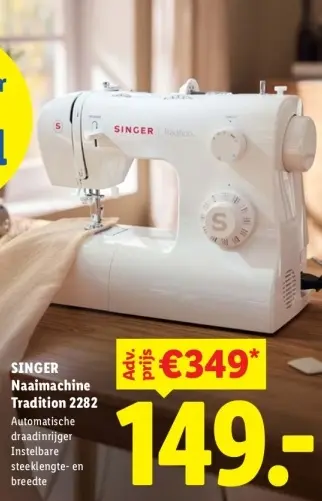 Aanbieding: Naaimachine Tradition 2282