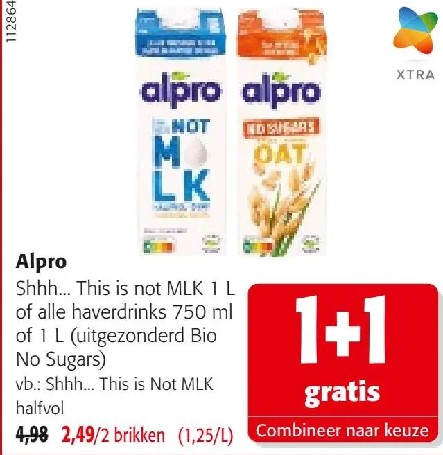 Promotie: Alpro Shhh... This is not MLK