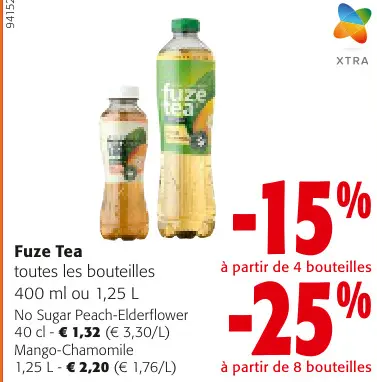 Offre: Fuze Tea