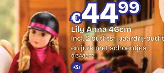 Aanbieding: Lily Anna 46cm