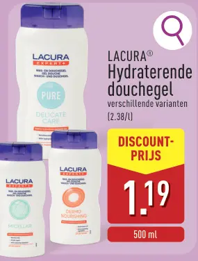 Promotie: Hydraterende douchegel