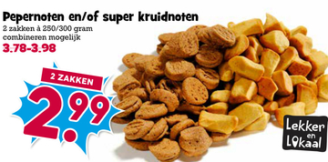 Aanbieding: Pepernoten en/of super kruidnoten