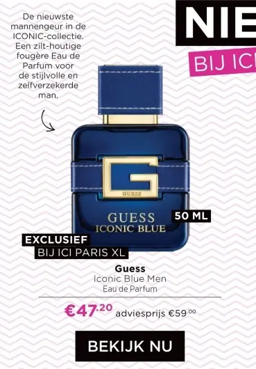Aanbieding: Iconic Blue Men Eau de Parfum